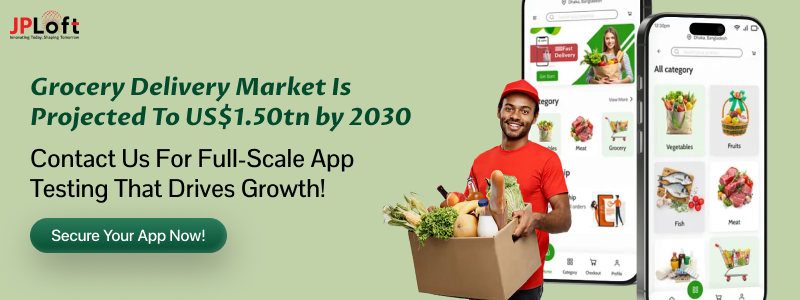 Create a Grocery Delivery App CTA